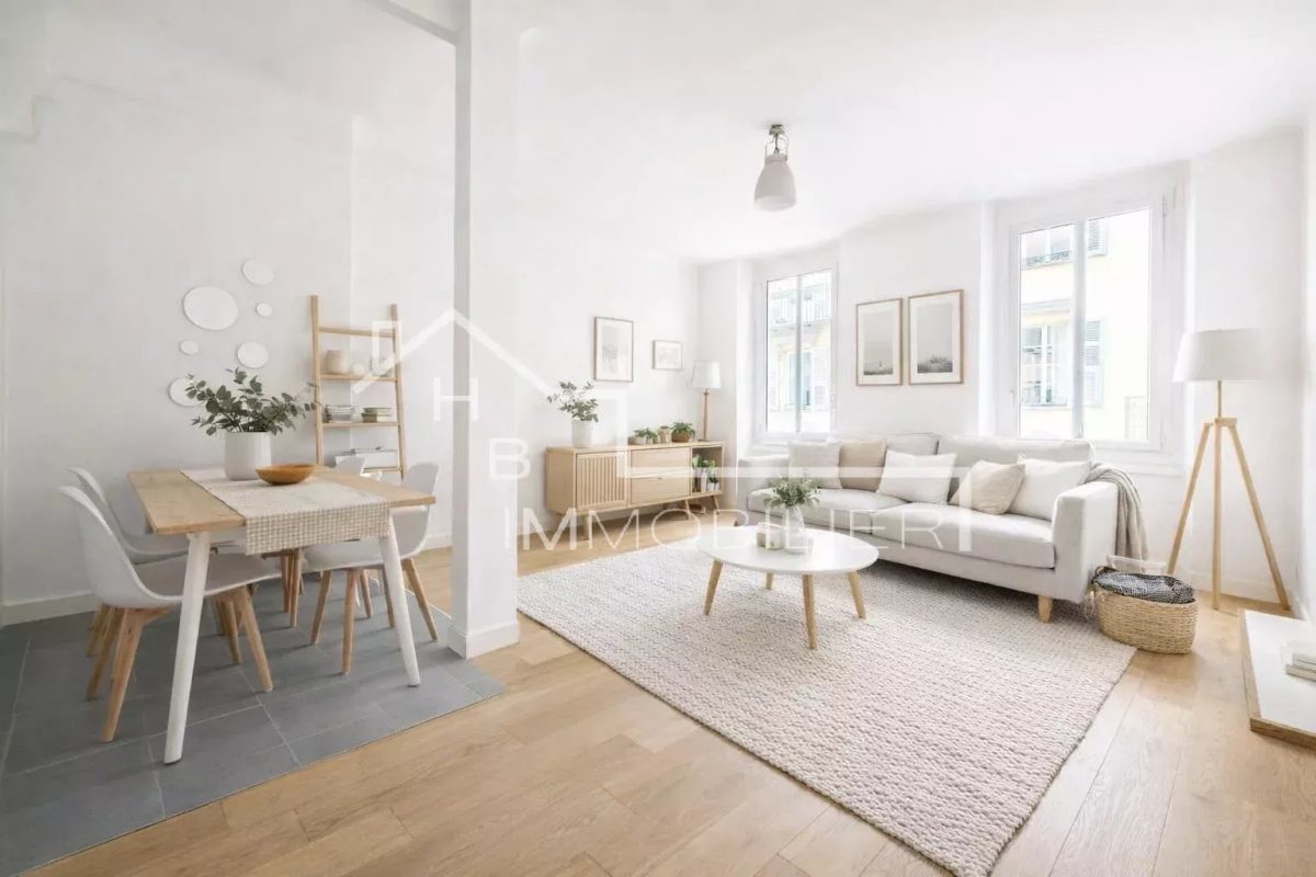 NICE LE PORT / PLACE DU PIN – 2/3 PIÈCES 60 M² – À RÉNOVER – À 50M PLACE GARIBALDI