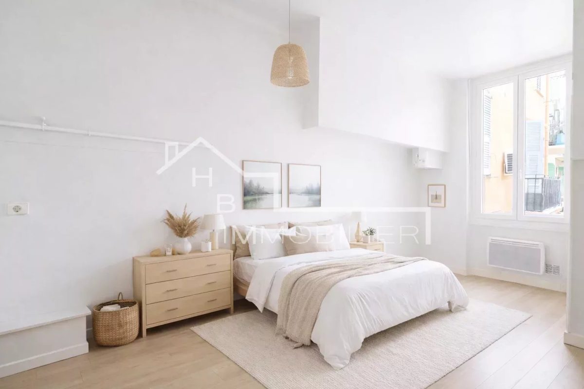 NICE LE PORT / PLACE DU PIN – 2/3 PIÈCES 60 M² – À RÉNOVER – À 50M PLACE GARIBALDI